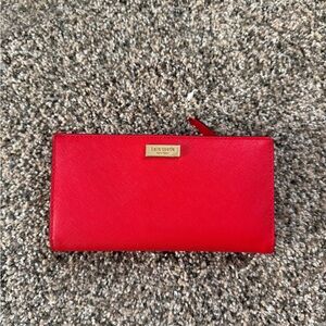 Kate Spade Vibrant Red Wallet